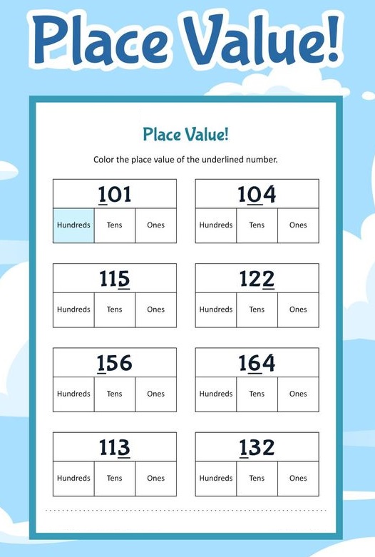 Understand Place Value 2